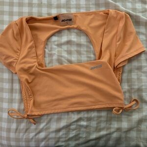 Women's Orange Crop Top